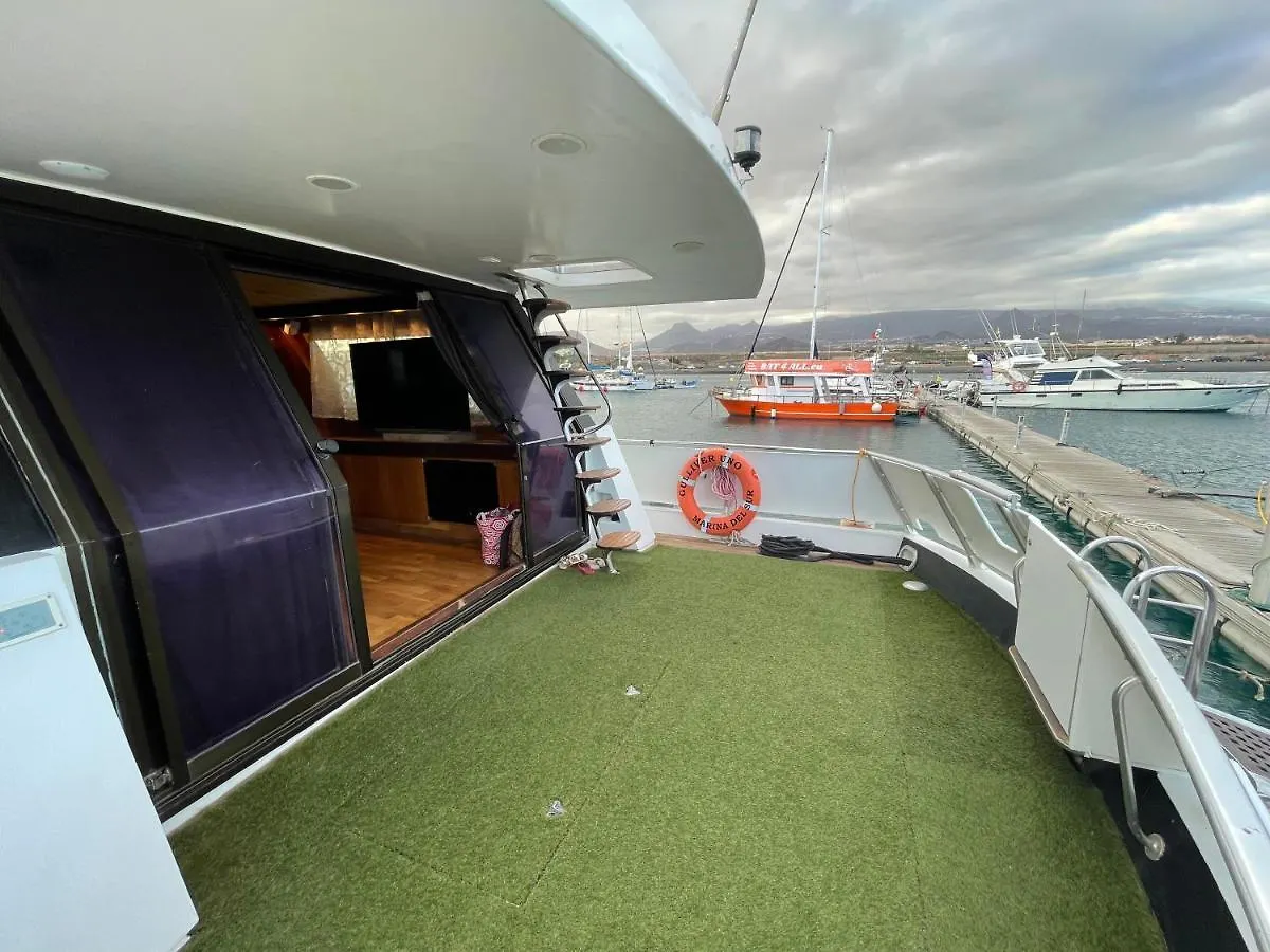 Botel Wonderful Yatch To Rent At Tenerif South Hotel Las Galletas Spain